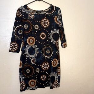 Papillon short-sleeved dress - medium